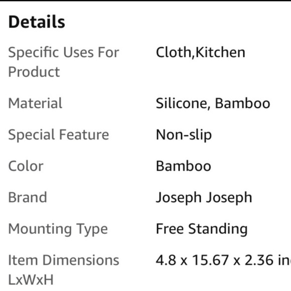 JOSEPH JOSEPH Compact Kitchen Drawer Utensil Organizer - Picture 7 of 7